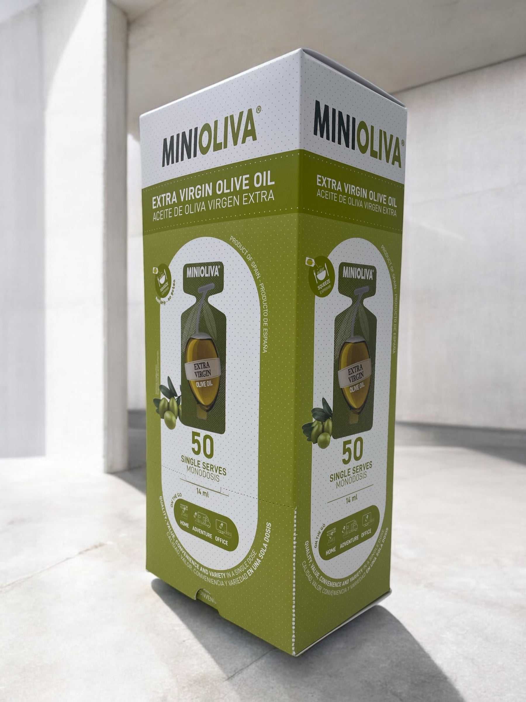 MINOLIVA ミニオリーバ エクストラバージンオリーブオイル 50個入