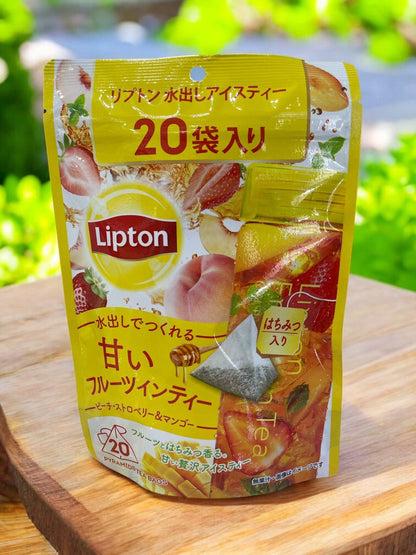リプトン 水出し アイスティー 3種のアソートセット　68個入り　Lipton ティーバッグ