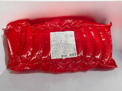 冷蔵保存の粗挽きアップルスモークドフランクソーセージ837gパック