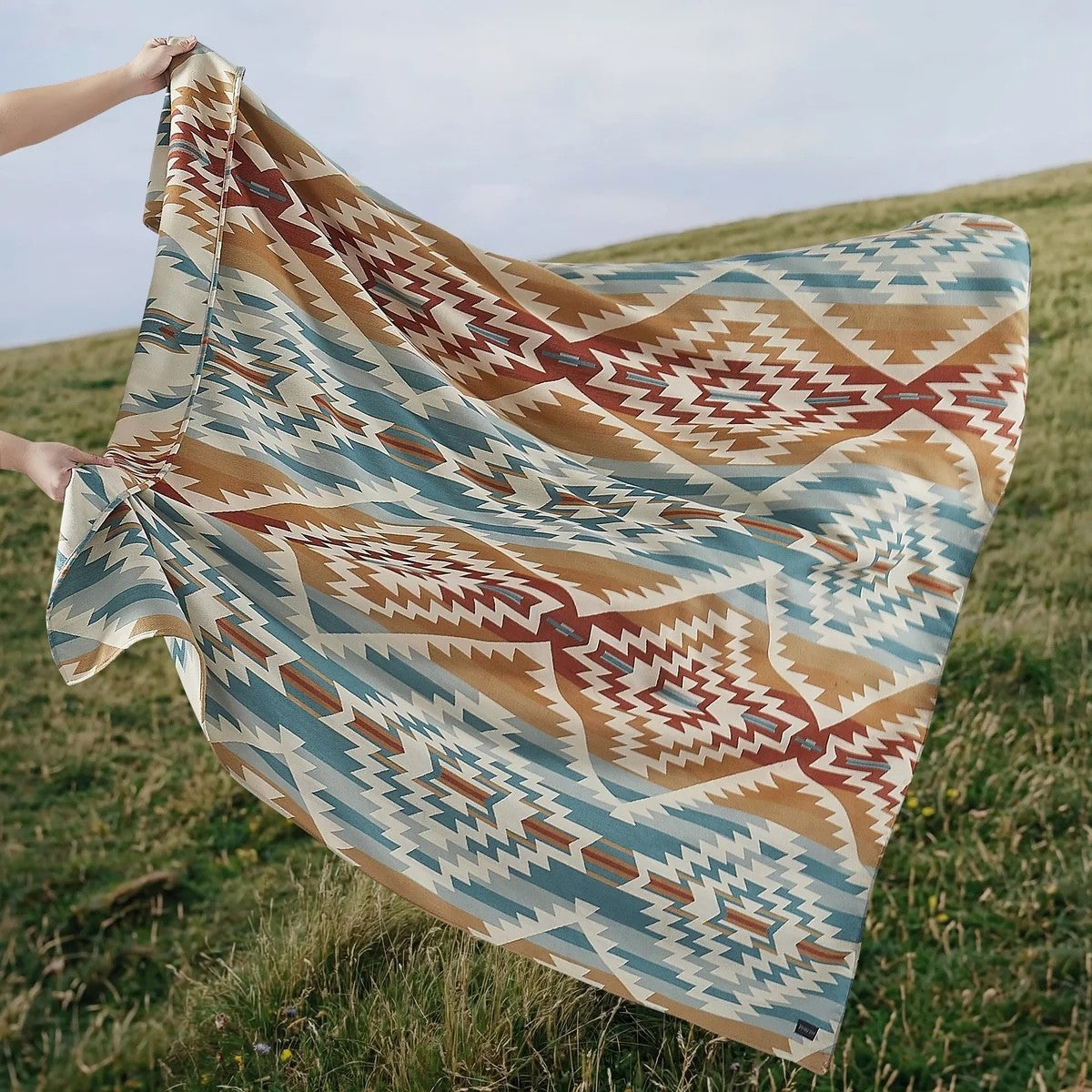 ペンドルトン  ブランケット 182 x 182cm  PENDLETON  屋外 屋内 兼用  デザイン パサゴ スプリングス