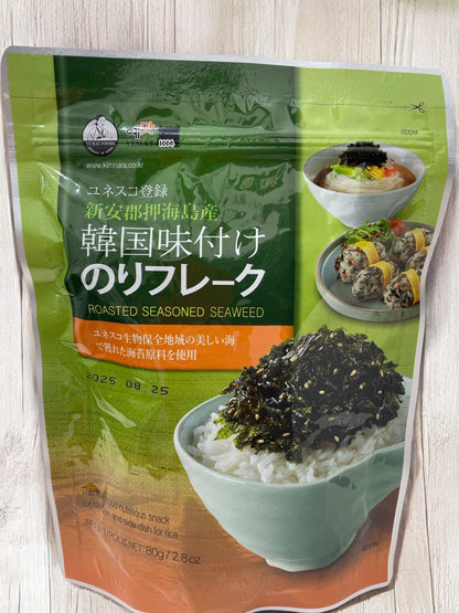韓国味付けのりフレーク 80g パック