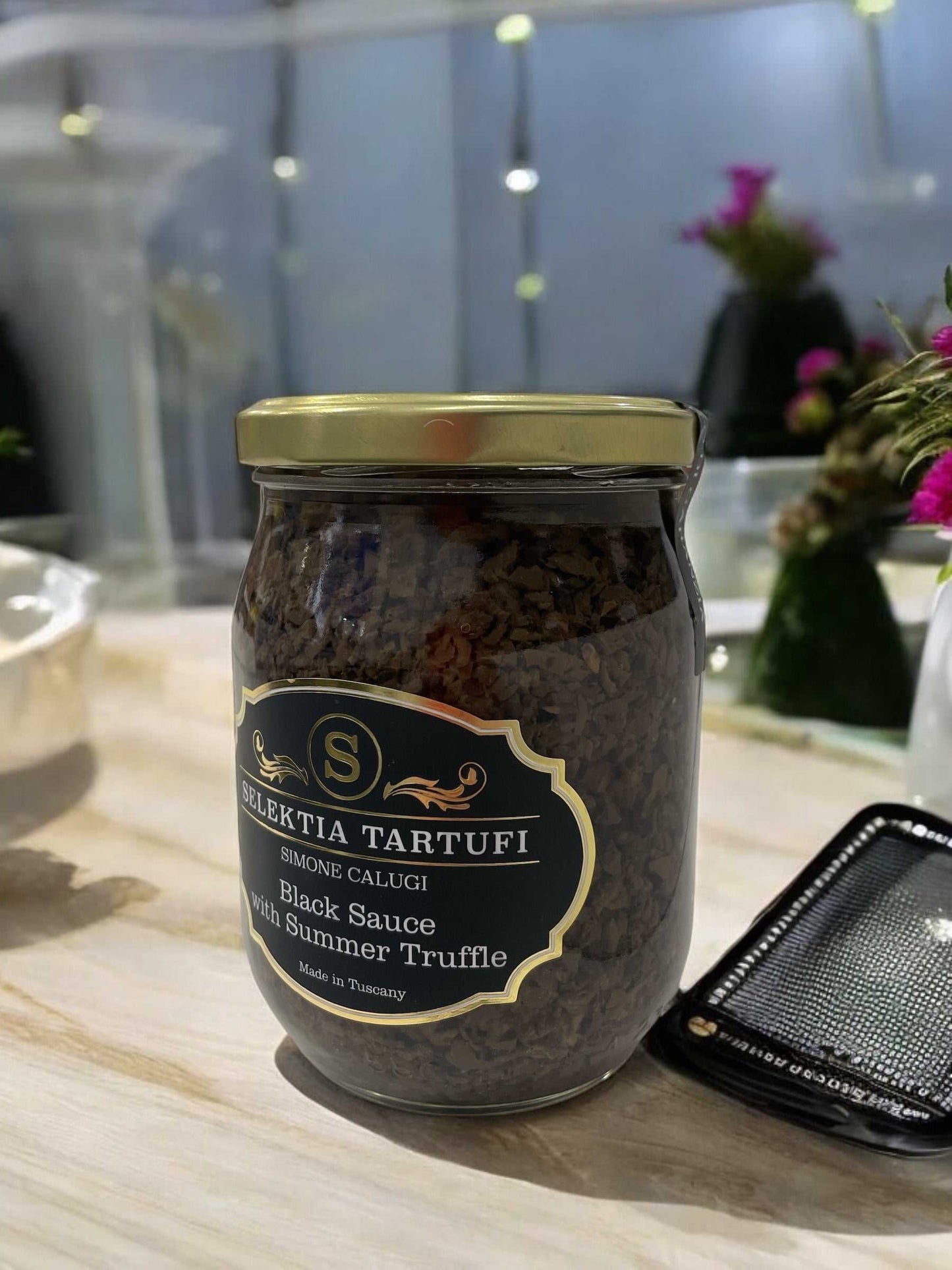 セレクティア タルトゥーフィ黒トリュフソース500gイタリア産
