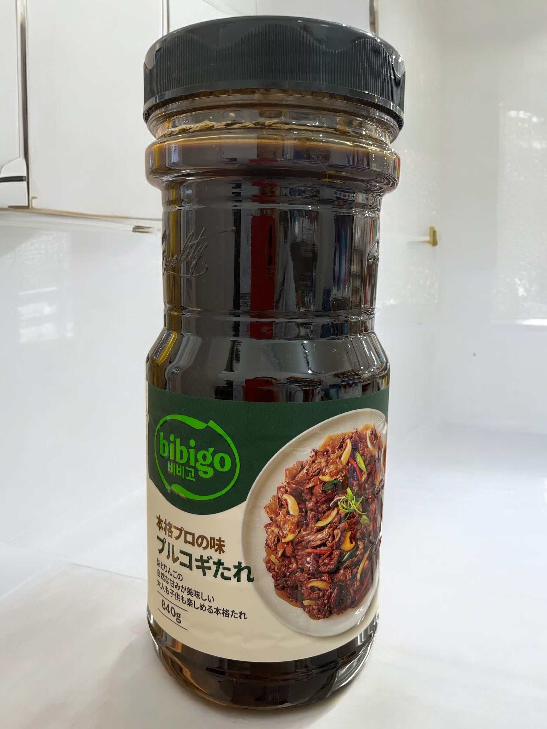 本格プロの味 プルコギのたれ　ビビゴ840gボトル