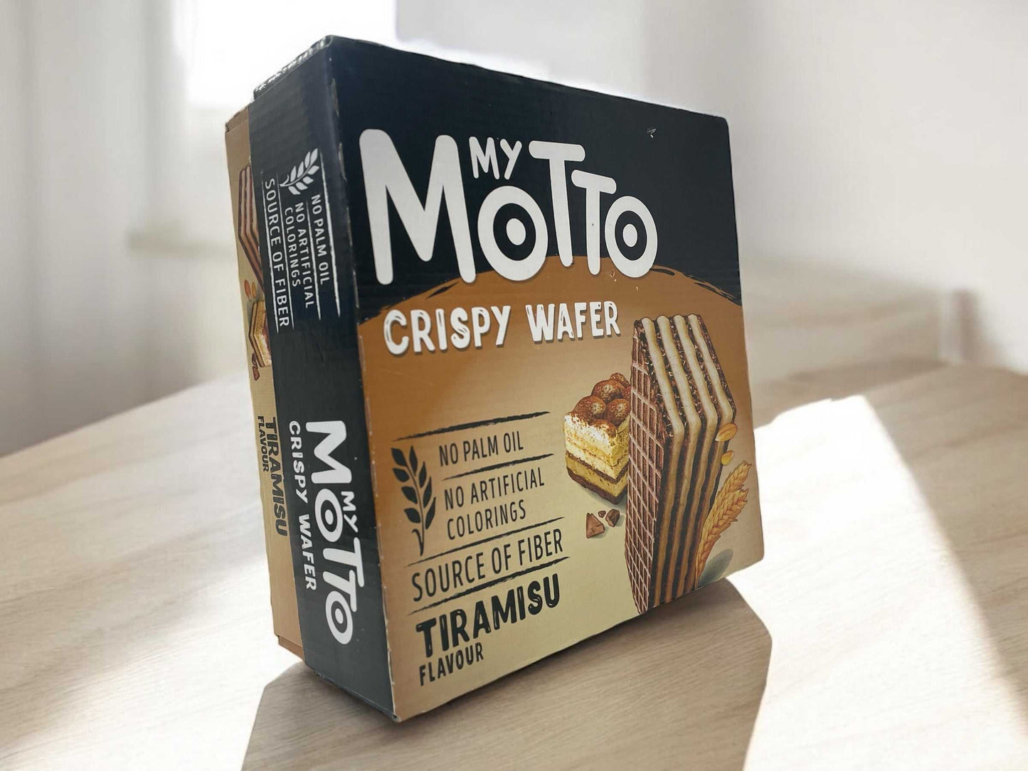 マイモット ウェハース ティラミス味 30g×20袋入り   / My MOTTO 　ブルガリア産