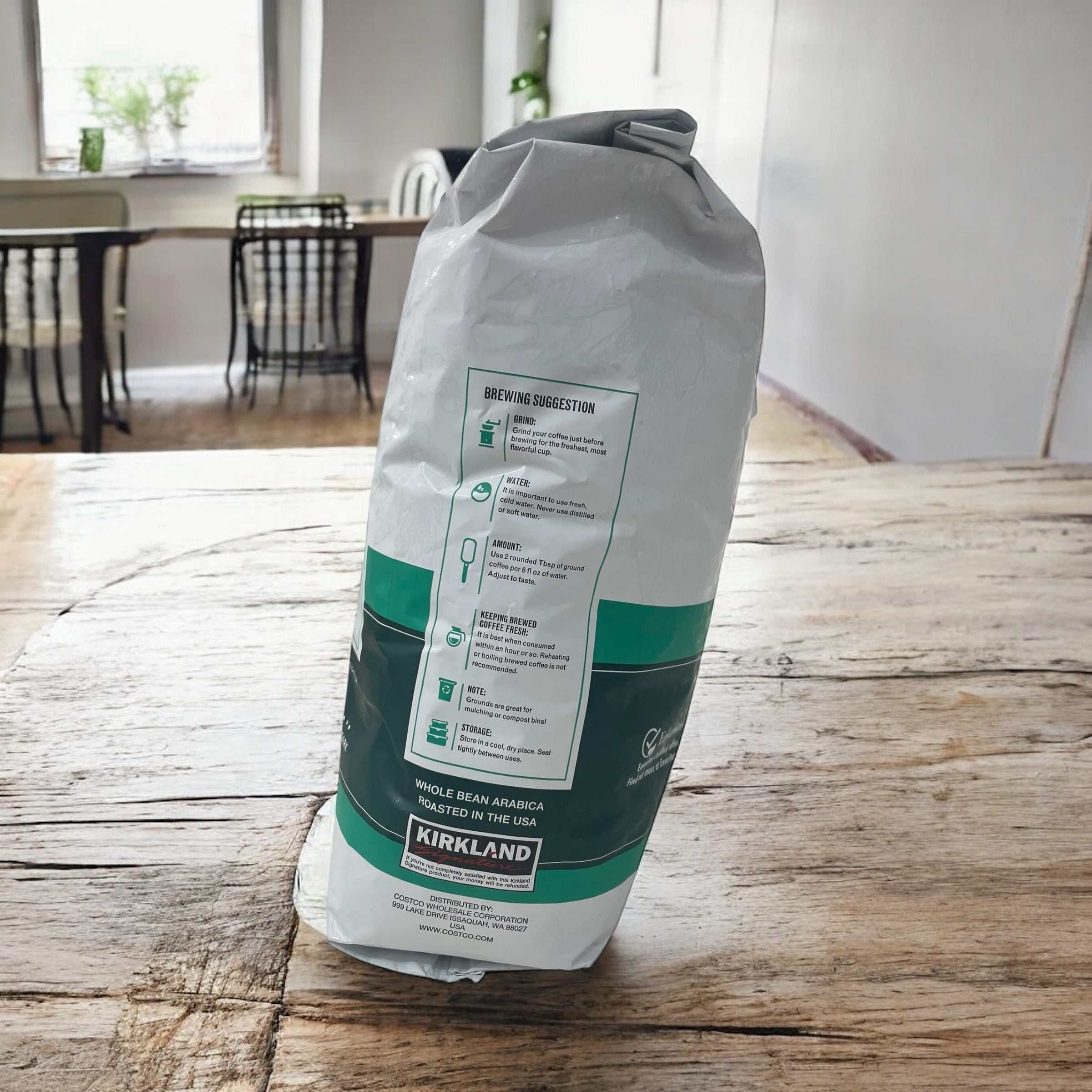 カークランドシグネチャー ハウスブレンド コーヒー豆 1.13kg コストコ