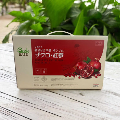 韓国産ザクロと紅蔘栄養ドリンク30パック入り正官庄セット