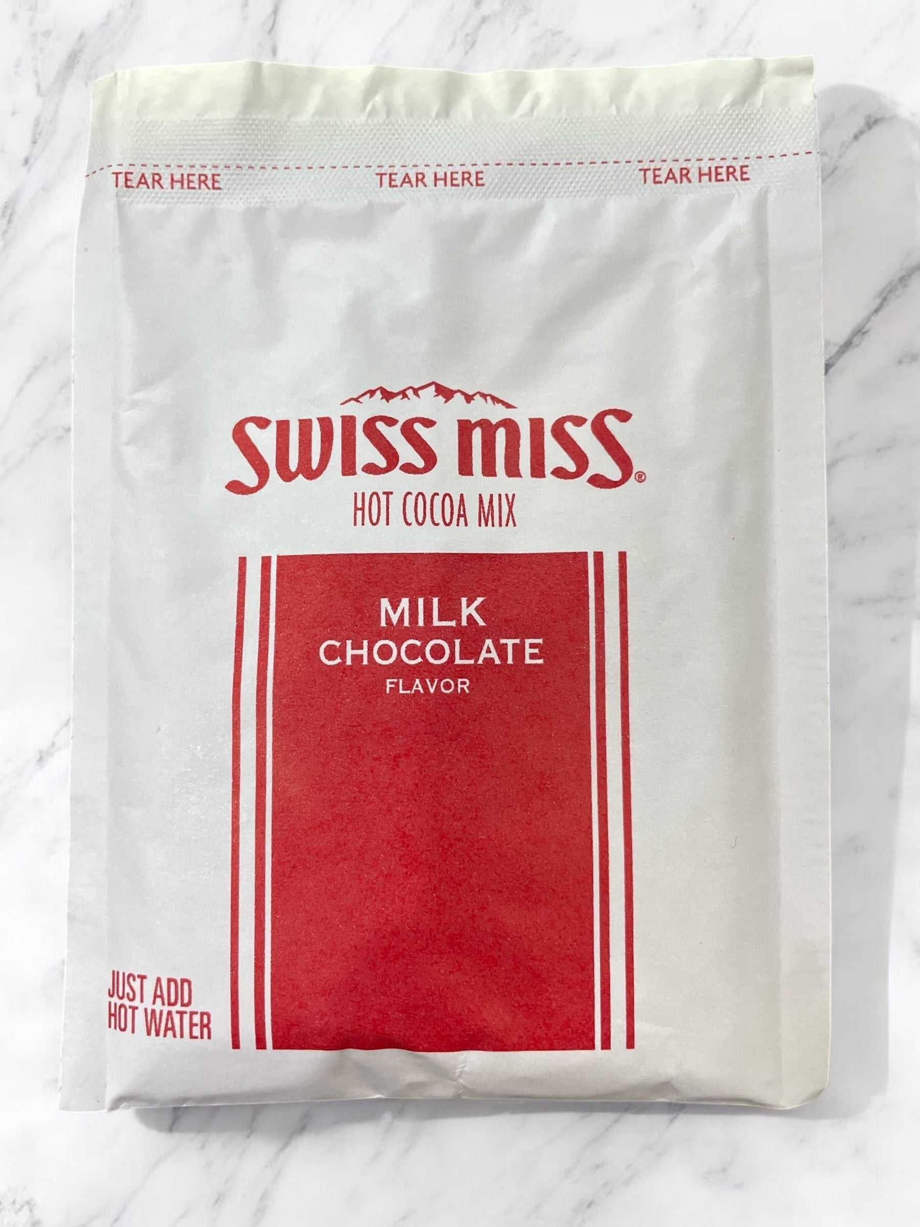 スイスミス ミルクチョコレート ココア 1杯分 28g パッケージ画像