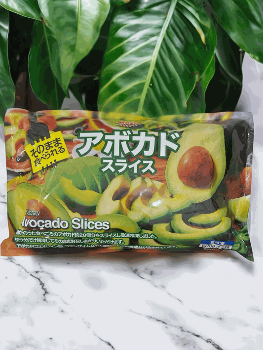 Frozen avocado slices 500g x 2 packs from Peru, ready-to-eat, rapid frozen tropical Maria brand