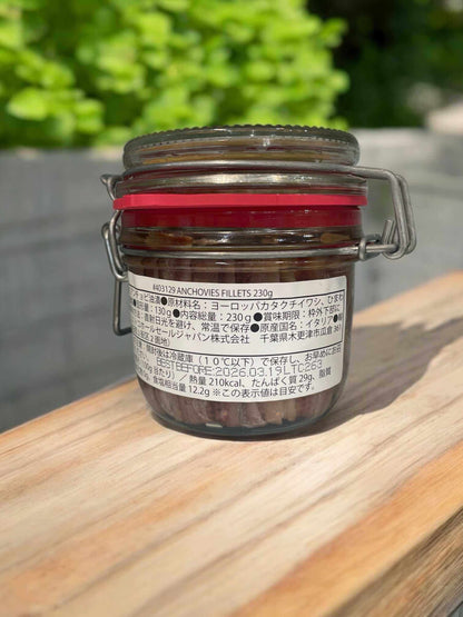 ZAROTTI アンチョビ フィレ オイル漬け 230g　【冷蔵商品】 / ザロッティ  　イタリア産
