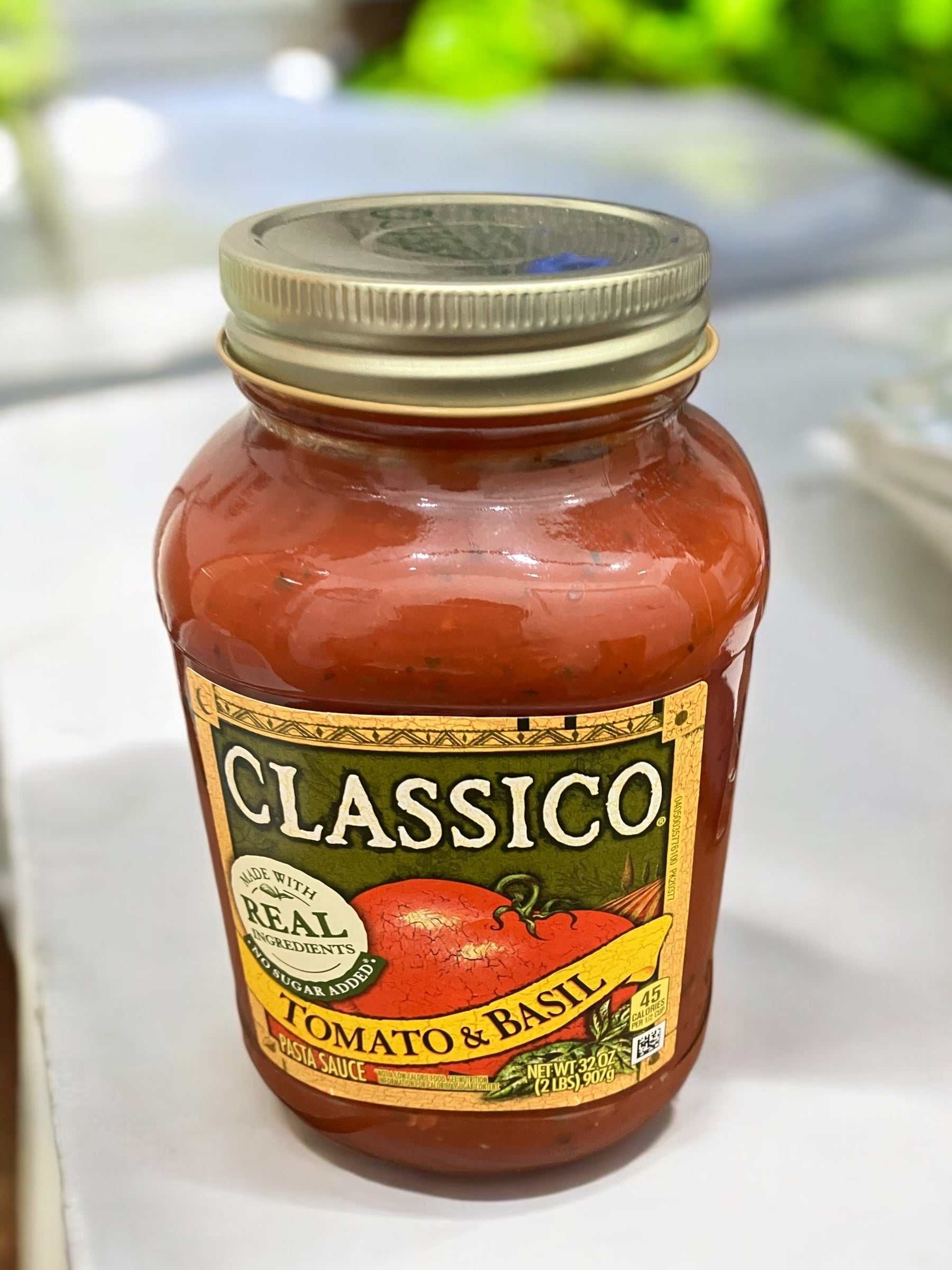 クラシコ トマトバジルパスタソース 907g Jar