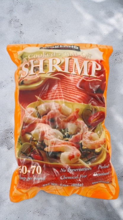 KS SHRIMP 冷凍 むきえび 調理済 尾無し 冷凍パッケージ