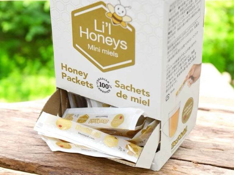 ビーメイド はちみつ 小分け リル ハニーズ カナダ産  120個入りパック