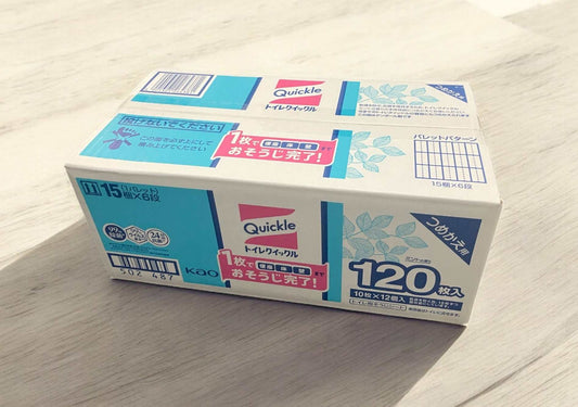 花王 トイレクイックル 120枚入りセット 【お得】 除菌 消臭 抗菌 ウイルス除去 厚手で丈夫なシート トイレ用そうじシート