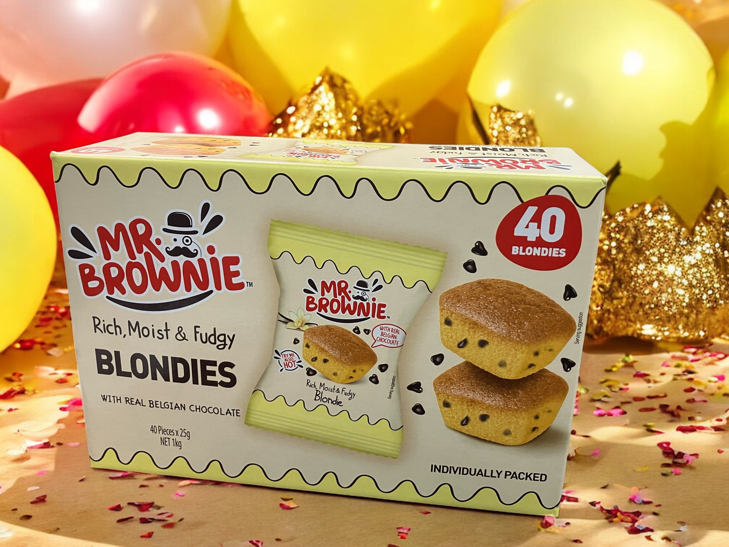 ミスターブラウニー  ブロンディーズ  25g × 40個入り 1箱　 MR.BROWNIE  BLONDIES