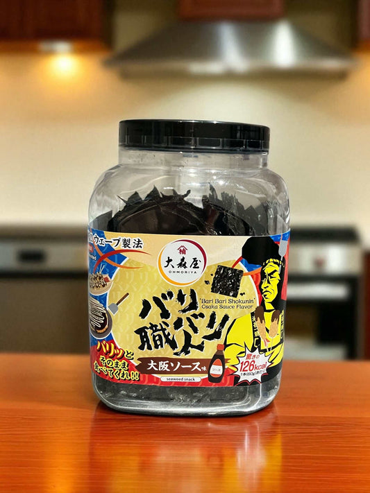 大森屋バリバリ職人 60g 大阪ソース味　海苔　のり