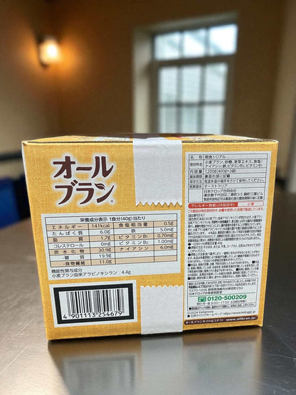 ケロッグオールブラン ブランリッチ 食物繊維豊富な健康シリアル400g×3パック