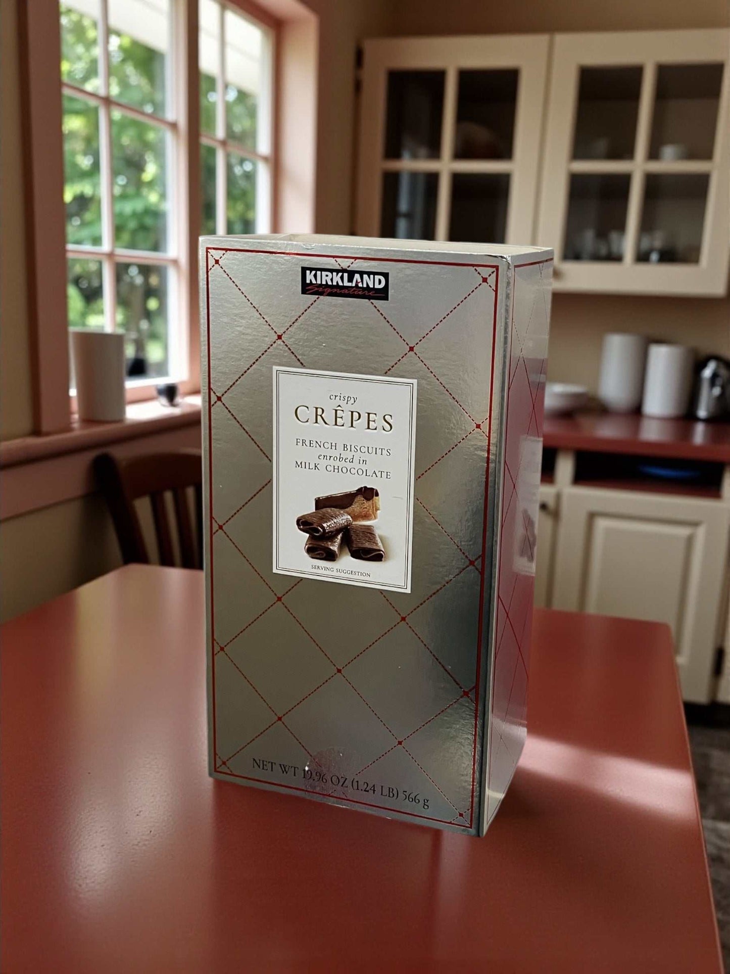 KS  カークランドシグネチャー  クレープ ベルジャン  チョコレート  ビスケット 566g　フランス産