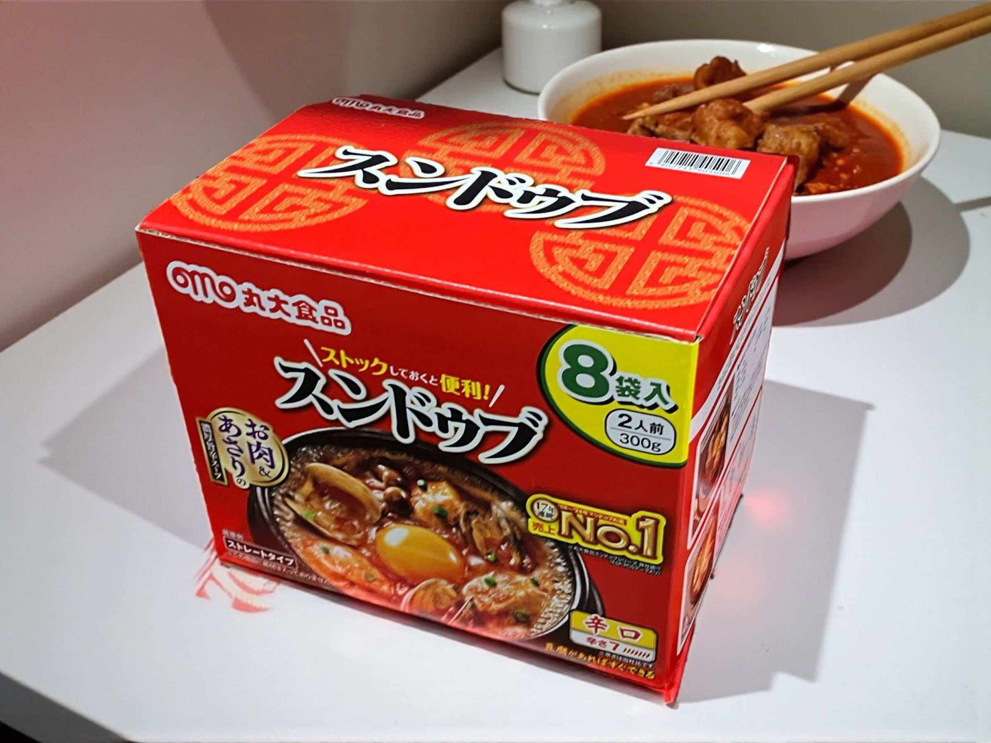 丸大  スンドゥブ  辛口 300g x 8  スンドゥブの素  8食入りセット