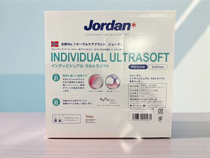 ジョーダン  インディビジュアル ウルトラソフト 歯ブラシ 8本入り  Jordan