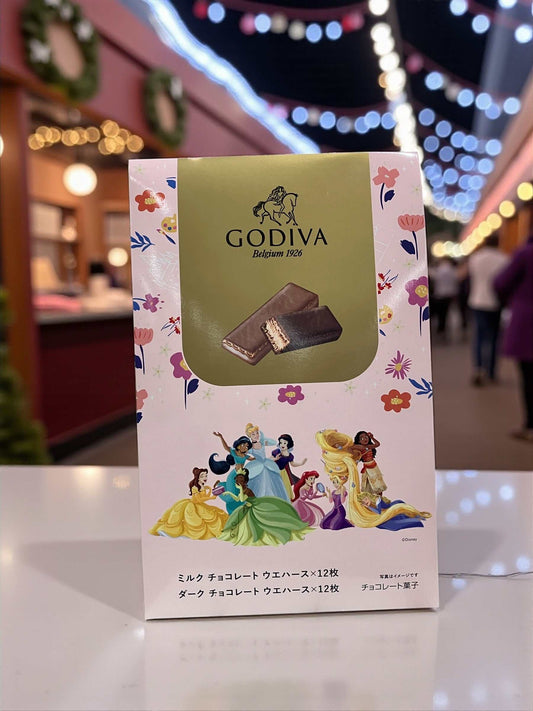 GODIVA ゴディバ  ウエハース アソート  24枚 ディズニープリンセス デザイン