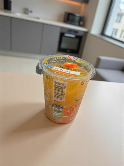 フジッコフルーツセラピー バレンシアオレンジ ジューシーなフルーツゼリー デザートナタデココ入り