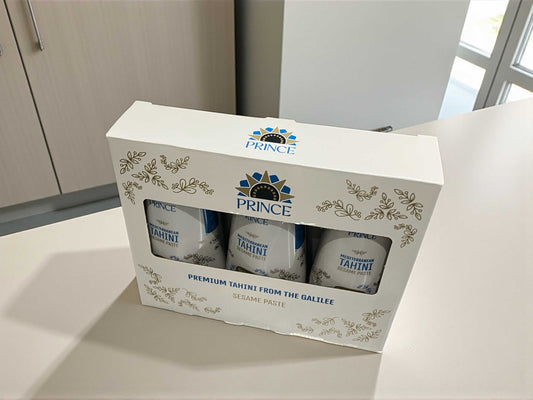 PRINCE タヒニ  ごまペースト  300g x 3 セット  イスラエル産