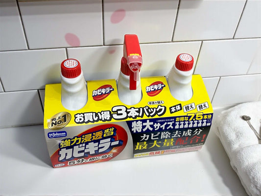 カビキラー 本体1000g + 付け替え 1000g x 2   3本セット  特大サイズ  強力浸透成分配合 【セットでお得】