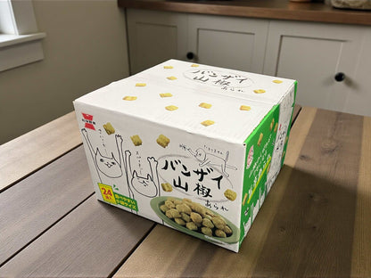 岩塚製菓 バンザイ山椒 30g × 24袋  旨辛あられ 米菓