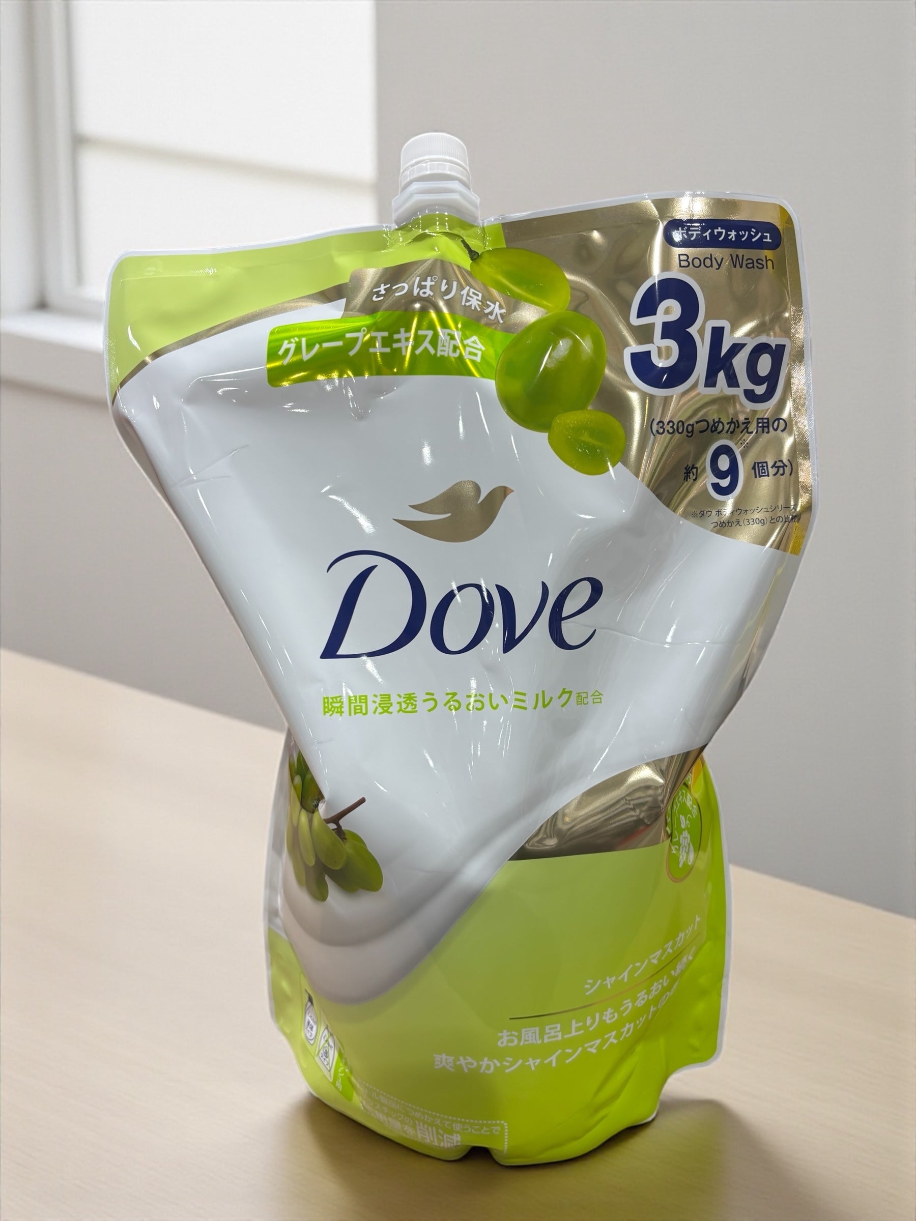 ダヴ ボディウォッシュ シャインマスカット 詰替え用 3㎏ Dove