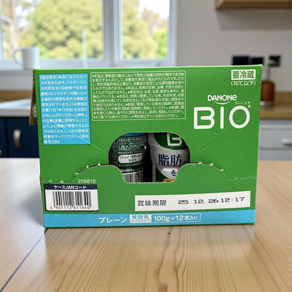 【冷蔵商品】ダノンビオ ヨーグルトドリンク プレーン  100g × 12本入り