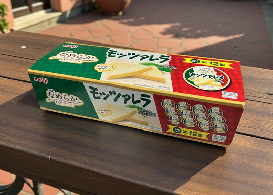 【冷蔵商品】明治 なめらか モッツァレラ 6個 X 12 6Pチーズ
