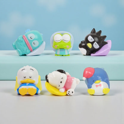 はぴだんぶい　ねむねむ バスボール コンプリートセット 6個