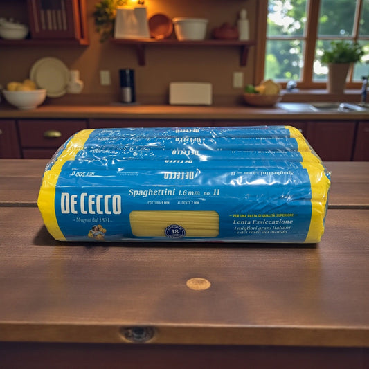 DECECCO  デチェッコ  スパゲティ 1.6mm 500g x 6  大容量セット パスタ  イタリア産