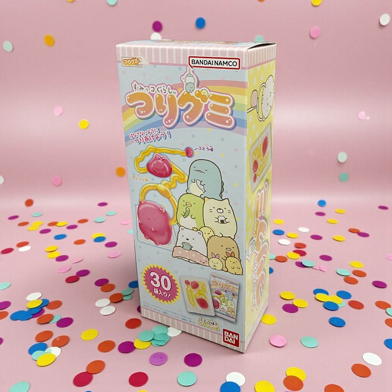 すみっこぐらしつりグミ30袋入りぶどう味オレンジ味セット
