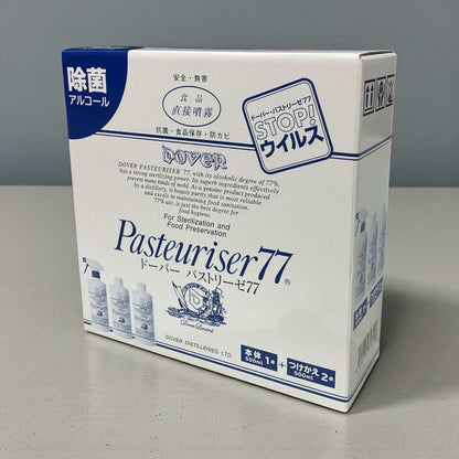ドーバーパストリーゼ77 食品用除菌アルコール500ml×3本セット
