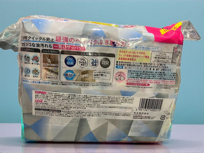 クイックルワイパー  立体吸着  ウェットシート ストロング 24枚ｘ3袋