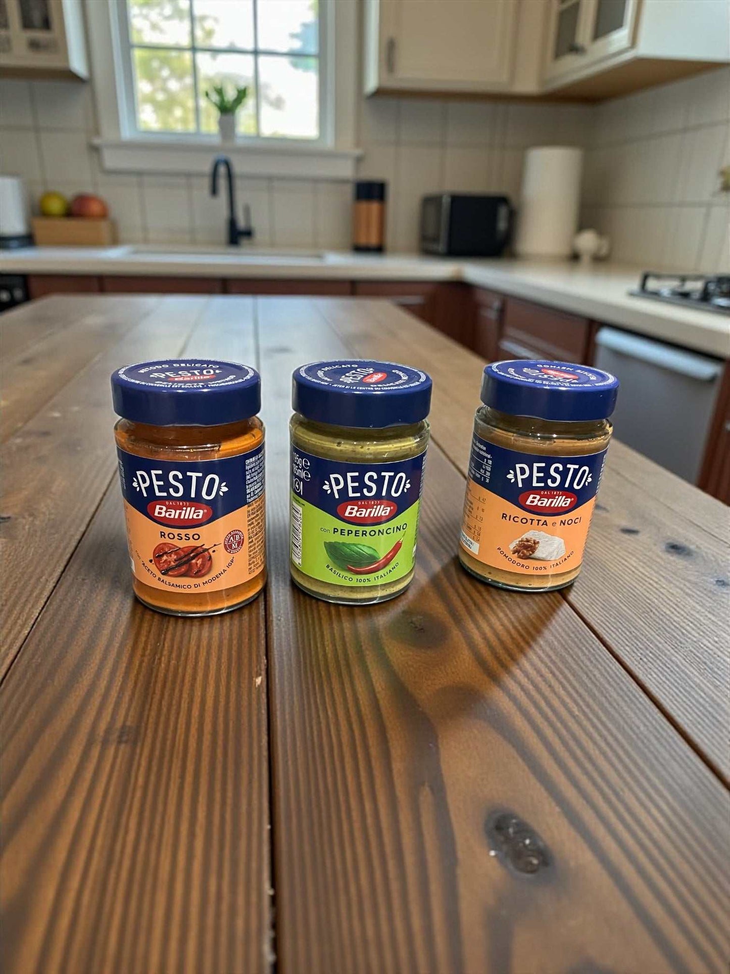 バリラ ペースト パスタソース3種セット ロッソ ペペロンチーノ リコッタ