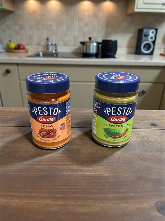 バリラ ペーストパスタソース ロッソとペペロンチーノ2種セット