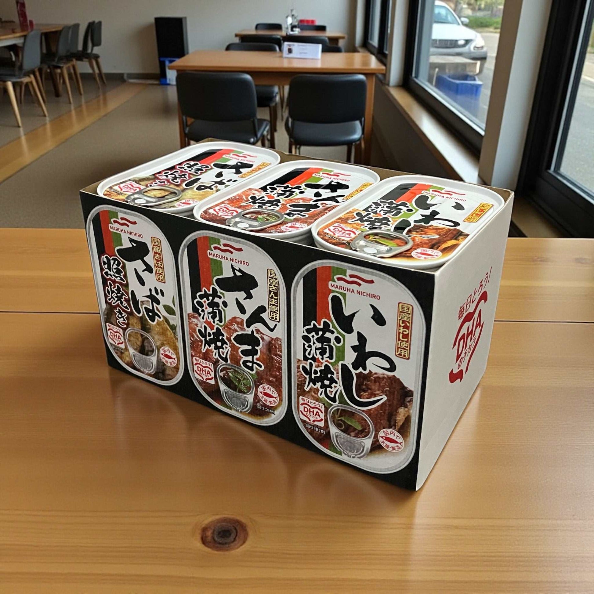 マルハニチロ焼き物バラエティ12缶セットのさばさんまいわし缶詰