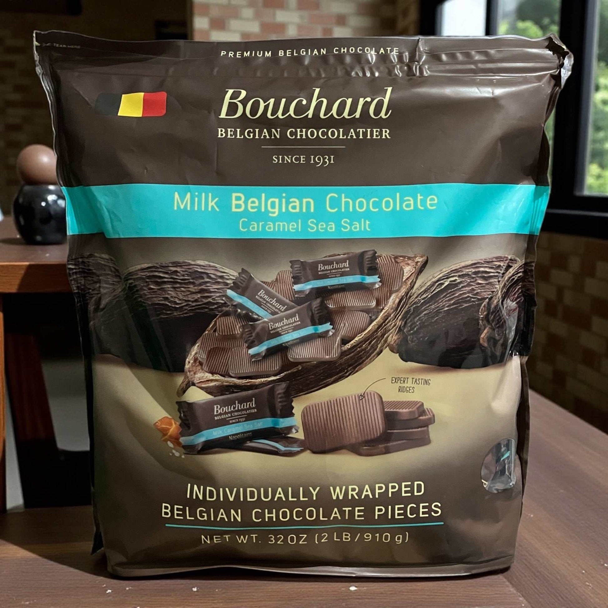 Bouchard ミルクキャラメル シーソルト 910g ベルギー製グルテンフリーキャラメル