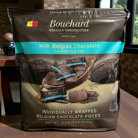 Bouchard ミルクキャラメル シーソルト 910g ベルギー製グルテンフリーキャラメル
