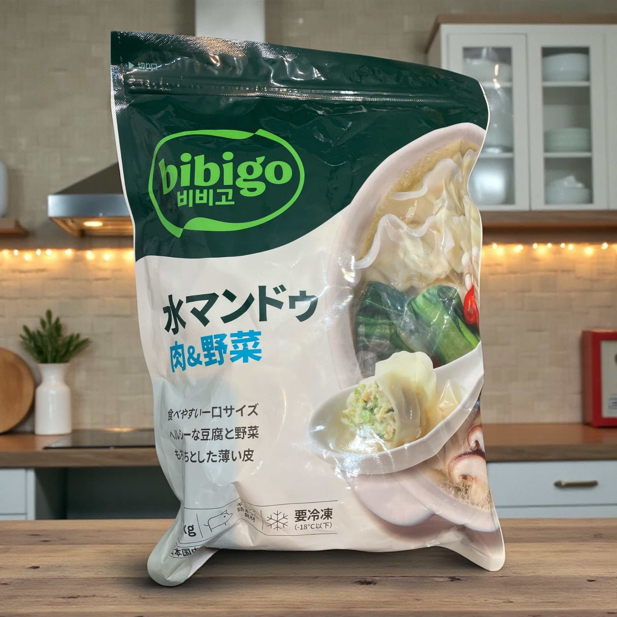 bibigo 水マンドゥ 肉＆野菜 1.1kg コストコ 韓国式水餃子 CJ 冷凍商品