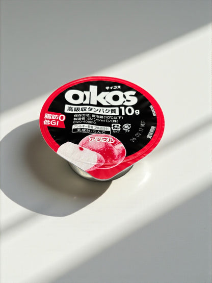 【冷蔵商品】  オイコス  フレッシュ アップル 113g ×12個 セット オイコス  ヨーグルト　 高吸収たんぱく質   ダノン  ラベルレス【お得】