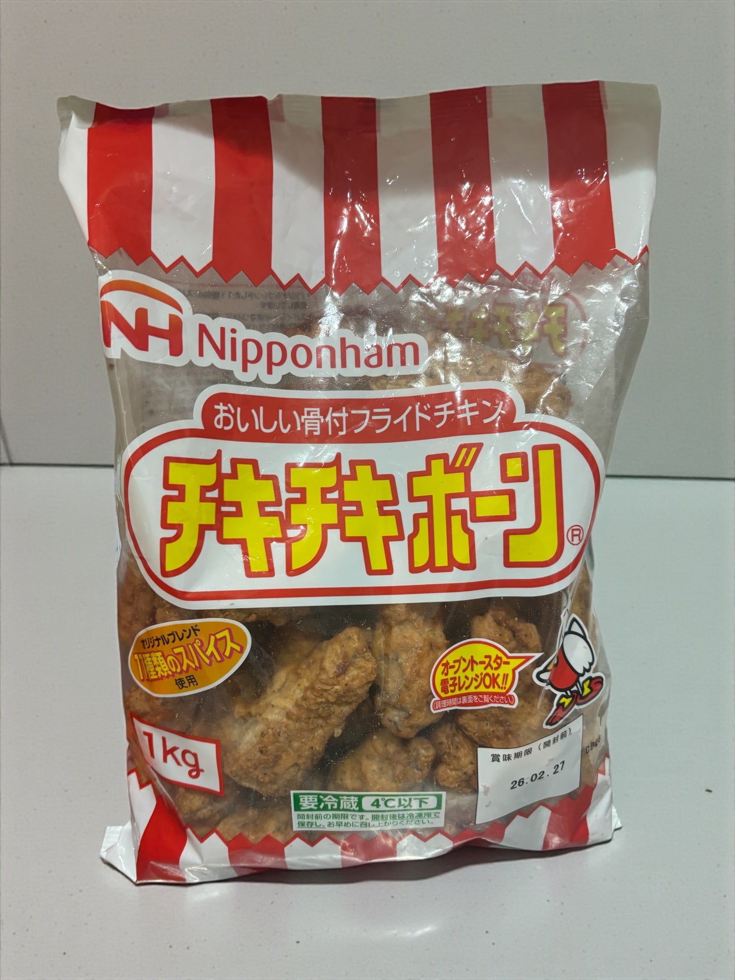 【冷蔵商品】日本ハム チキチキボーン 1kg