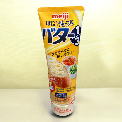 【冷蔵商品】明治乳業 チューブでバター 150g × 3本セット