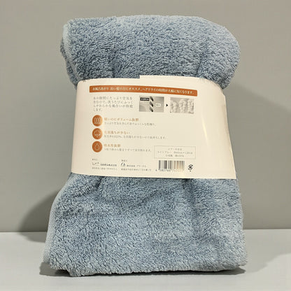 今治 エアーかおる バスタオル ダディボーイ スーパーゼロ 60ｘ120 cm  air kaol  カラー  ライトブルー