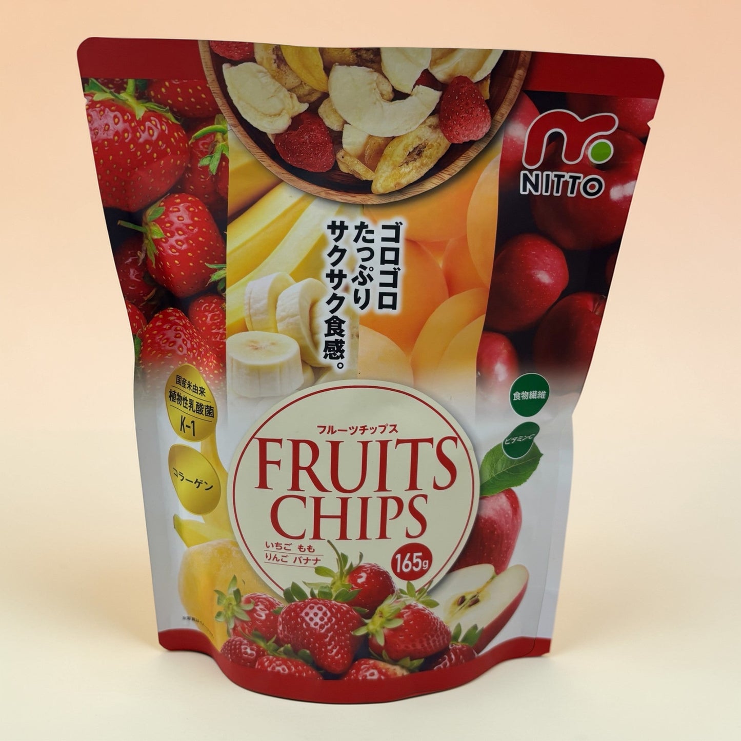 フルーツチップス 165g  桃 いちご りんご バナナ