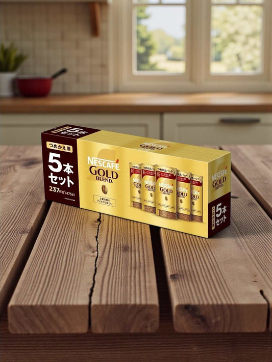 ネスレ ゴールドブレンド エコシステム 5パック コーヒー瓶パッケージ
