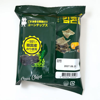 JINNY PICK 韓国のりチップス & えびせん 各5袋 10袋パック