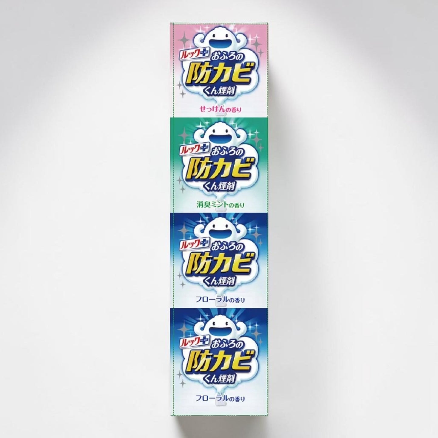 ルック おふろの防カビくん煙剤 4個パック